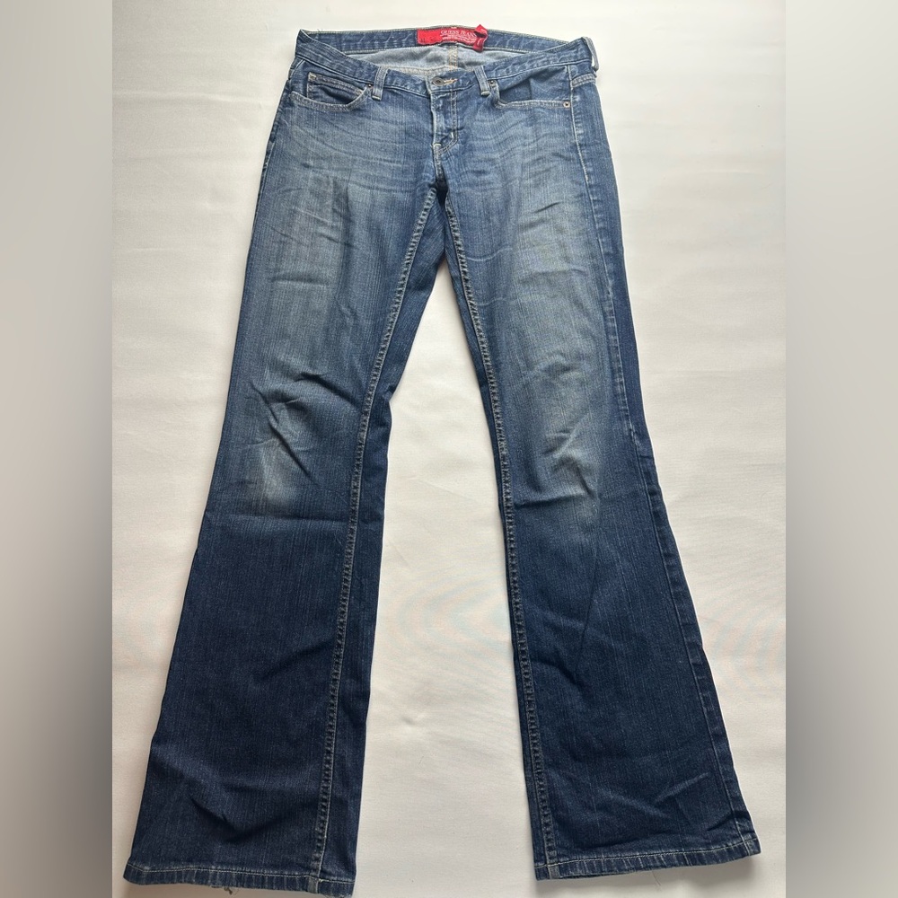 Guess Jeans low rise stretch flare jeans Size 30